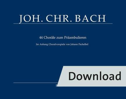 44 chorals pour "präambulieren" (en latin: praeambulare) Download