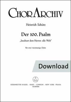 Shout for joy to the Lord, all the world SWV 36 Download