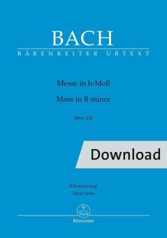 Messe en si mineur BWV 232 Download