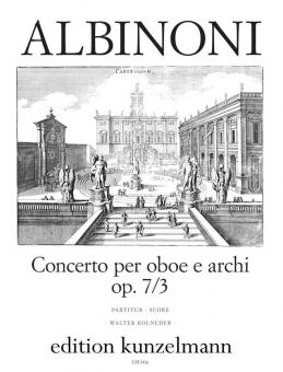 Concerto à cinque B-Dur op. 7/3 