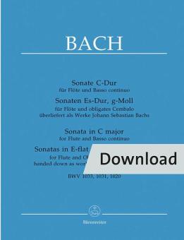 Sonate en ut majeur & Sonates en mi bémol majeur et sol mineur Download