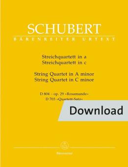 Quatuor à cordes la mineur & do mineur Download