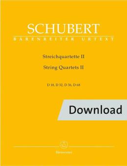 Quatuors à cordes II D 18, 32, 36, 68 Download