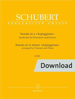 Sonate en la mineur D 821 Download