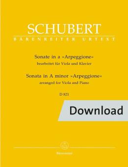 Sonate en la mineur D 821 Download