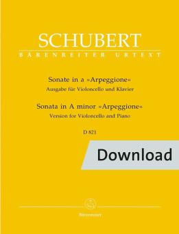 Sonate en la mineur D 821 Download