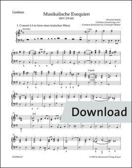 Exécutions musicales SWV 279-281 Download