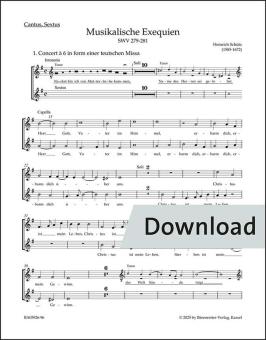 Exécutions musicales SWV 279-281 Download