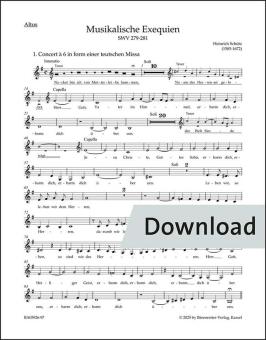 Exécutions musicales SWV 279-281 Download