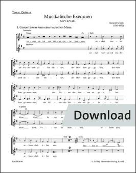 Exécutions musicales SWV 279-281 Download