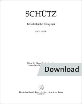 Exécutions musicales SWV 279-281 Download