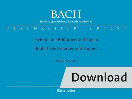 8 petits préludes et fugues Download