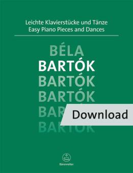 Pièces de piano et danses faciles Download