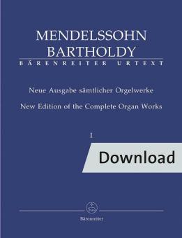 Nouvelle édition des œuvres complètes pour orgue, volume I Download