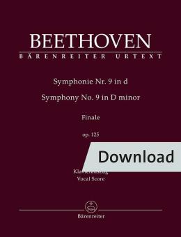 Symphonie No. 9 en ré mineur op. 125 Download