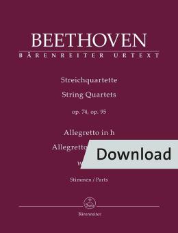Quatuors à cordes op. 74, 95 Download
