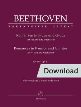 Romances en fa majeur et sol majeur op. 50, 40 Download