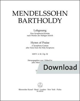 Lobgesang (chant de louange) op. 52 MWV A18 Download