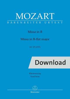 Missa en si KV 275 (272b) Download