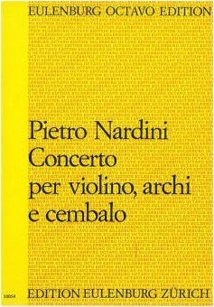 Concerto in G major for Violin and Strings 