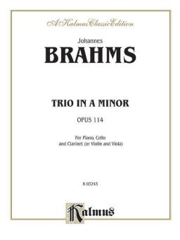 Trio In A Minor, Op. 114 