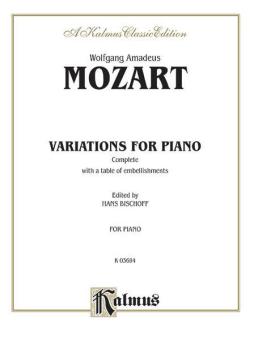 7 Variations on "Wilhelm von Nassau", K. 25 