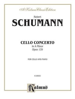 Cello Concerto in A minor, op. 129 Download