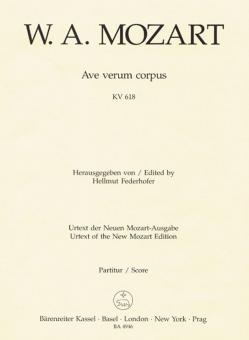 Ave verum corpus KV 618 Standard