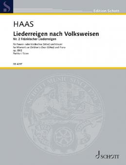 Liederreigen nach Volksweisen op. 89 Nr. 2 Standard