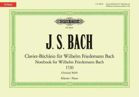 Carnet de notes pour Wilhelm Friedemann Bach 