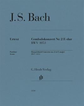 Concerto pour clavecin no. 2 en mi majeur BWV 1053 