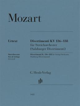 Divertimenti K. 136 -138 