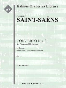 Concerto for Piano No. 2 in G minor, op. 22 