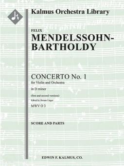 Violin Concerto No. 1 in D minor, MWV O 3 