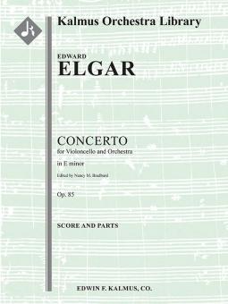 Concerto for Cello in E minor, op. 85 