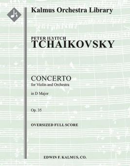 Concerto for Violin in D, op. 35 