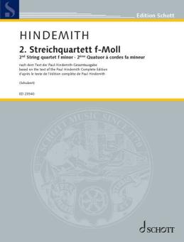 2e Quatuor à cordes en fa mineur op. 10 Standard