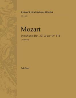 Symphonie G-Dur KV 318 