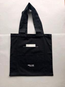Tote Bag noir - se reposer 
