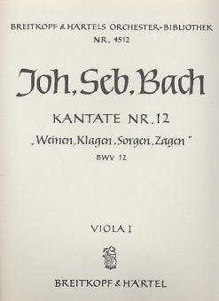 Weinen, Klagen, Sorgen, Zagen 