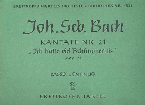 Ich hatte viel Bekümmernis 
