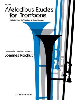 Melodious Etudes For Trombone 3 