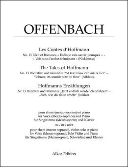 Les Contes d’Hoffmann Standard