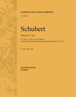 Messe C-Dur op. 48 D 452 
