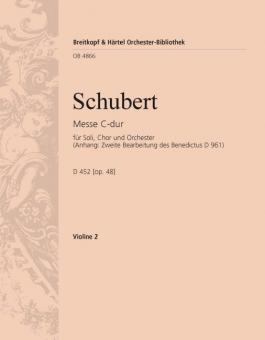 Messe C-Dur op. 48 D 452 
