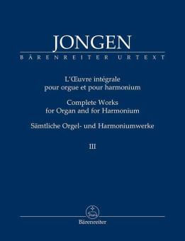 Œuvres complètes pour orgue et harmonium 3 Standard