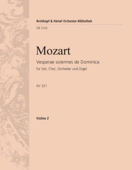 Vesperae solennes de Dominica KV 321 