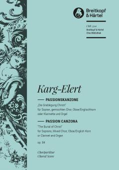 Passionskanzone op. 84 