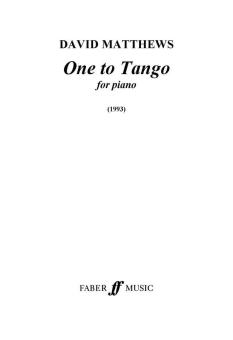 One to Tango 