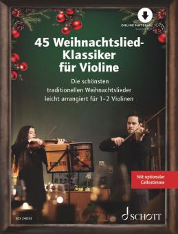 45 chants de Noël traditionnels pour violon Download